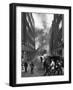 London Auxiliary Fire Service Working on a Fire Near Whitehall Caused by Incendiary Bomb-William Vandivert-Framed Photographic Print