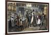 London: Bar Room, 1821-George Cruikshank-Framed Giclee Print