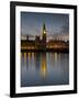 London Big Ben evening-Charles Bowman-Framed Photographic Print