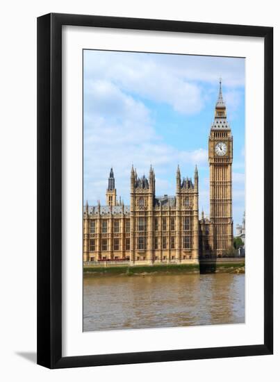 London - Big Ben-Tupungato-Framed Photographic Print