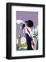 London Blank - Dave Thompson Contemporary Travel Print-Dave Thompson-Framed Giclee Print