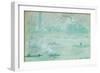 London, Boats on the Thames; Londres, Bateaux Sur La Tamise, 1901-Claude Monet-Framed Giclee Print