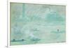 London, Boats on the Thames; Londres, Bateaux Sur La Tamise, 1901-Claude Monet-Framed Giclee Print