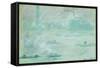 London, Boats on the Thames-Claude Monet-Framed Stretched Canvas