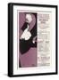 London Bookseller's Poster-Aubrey Beardsley-Framed Art Print