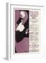 London Bookseller's Poster-Aubrey Beardsley-Framed Art Print