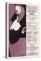 London Bookseller's Poster-Aubrey Beardsley-Stretched Canvas