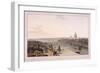 London Bridge, 1804-William Daniell-Framed Giclee Print