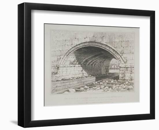 London Bridge, 1832-Edward William Cooke-Framed Premium Giclee Print