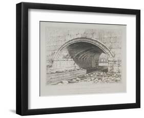 London Bridge, 1832-Edward William Cooke-Framed Premium Giclee Print