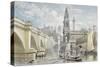 London Bridge, 1840-H Cundell-Stretched Canvas