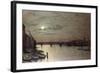 London Bridge, 1883-John Atkinson Grimshaw-Framed Giclee Print