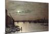 London Bridge, 1883-John Atkinson Grimshaw-Mounted Giclee Print