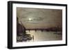 London Bridge, 1883-John Atkinson Grimshaw-Framed Giclee Print