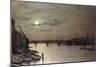 London Bridge, 1883-John Atkinson Grimshaw-Mounted Giclee Print