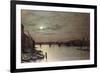 London Bridge, 1883-John Atkinson Grimshaw-Framed Giclee Print