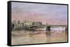 London Bridge, 1994-Isabel Hutchison-Framed Stretched Canvas