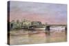 London Bridge, 1994-Isabel Hutchison-Stretched Canvas
