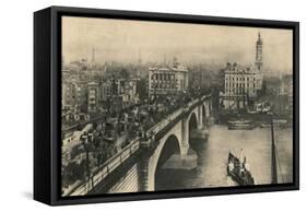 London Bridge, C1906-null-Framed Stretched Canvas