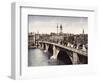 London Bridge, City of London, 1911-Pictorial Agency-Framed Photographic Print