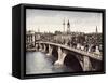 London Bridge, City of London, 1911-Pictorial Agency-Framed Stretched Canvas