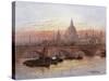 London Bridge, England-Fred E.J. Goff-Stretched Canvas