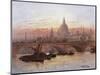 London Bridge, England-Fred E.J. Goff-Mounted Giclee Print