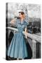 London Bridge Frock II-null-Stretched Canvas