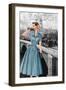 London Bridge Frock II-null-Framed Art Print