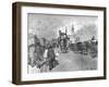 'London Bridge - Going Across', 1891-William Luker-Framed Giclee Print