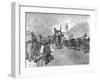 'London Bridge - Going Across', 1891-William Luker-Framed Giclee Print