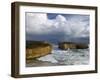 London Bridge, Great Ocean Road, Victoria, Australia-Thorsten Milse-Framed Photographic Print