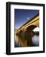 London Bridge in the Late Evening, Havasu, Arizona, United States of America, North America-Richard Maschmeyer-Framed Photographic Print