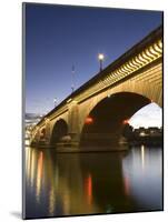 London Bridge in the Late Evening, Havasu, Arizona, United States of America, North America-Richard Maschmeyer-Mounted Photographic Print