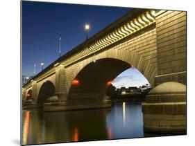 London Bridge in the Late Evening, Havasu, Arizona, United States of America, North America-Richard Maschmeyer-Mounted Photographic Print