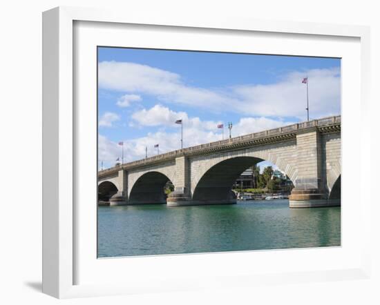 London Bridge, Lake Havasu City, Arizona, United States of America, North America-Robert Harding Productions-Framed Photographic Print
