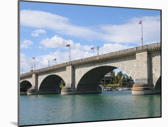 London Bridge, Lake Havasu City, Arizona, United States of America, North America-Robert Harding Productions-Mounted Photographic Print