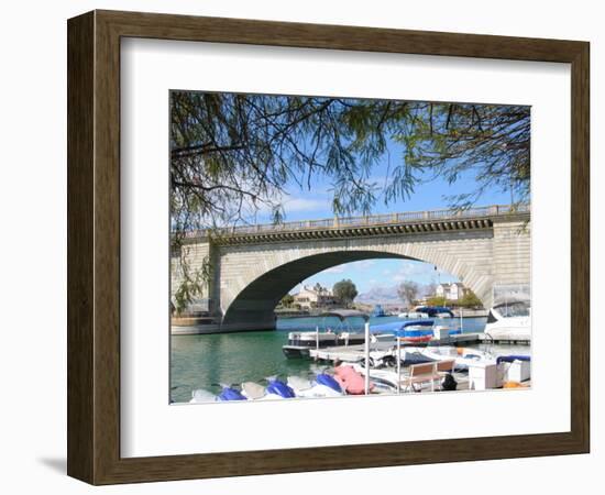 London Bridge, Lake Havasu City, Arizona, United States of America, North America-Robert Harding Productions-Framed Photographic Print