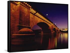 London Bridge, Lake Havasu City, Arizona, USA-null-Framed Stretched Canvas