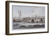 London Bridge, London, 1790-Joseph Constantine Stadler-Framed Giclee Print