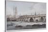 London Bridge, London, 1790-Joseph Constantine Stadler-Stretched Canvas