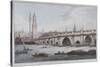 London Bridge, London, 1790-Joseph Constantine Stadler-Stretched Canvas