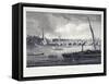 London Bridge, London, 1798-J Dadley-Framed Stretched Canvas