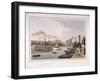 London Bridge, London, 1820-Robert Havell the Younger-Framed Giclee Print