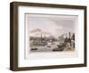 London Bridge, London, 1820-Robert Havell the Younger-Framed Giclee Print