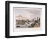 London Bridge, London, 1820-Robert Havell the Younger-Framed Giclee Print