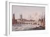 London Bridge, London, 1823-John Hassall-Framed Giclee Print