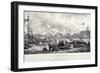 London Bridge, London, 1831-Charles Etienne Pierre Motte-Framed Giclee Print