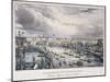 London Bridge, London, 1831-Charles Etienne Pierre Motte-Mounted Giclee Print