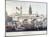 London Bridge, London, 1831-Henry Matthews-Mounted Giclee Print